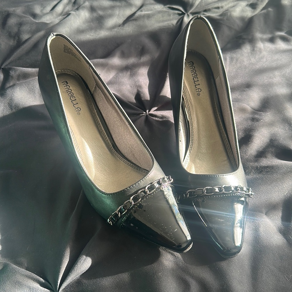 Black high heels